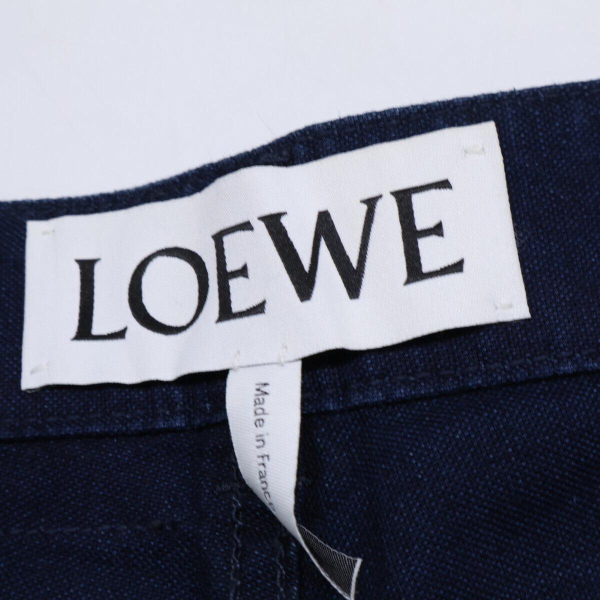 LOEWE Loewe [Domestic Authentic] H2152113BO Fisherman Roll-Up Design Pants Bottoms