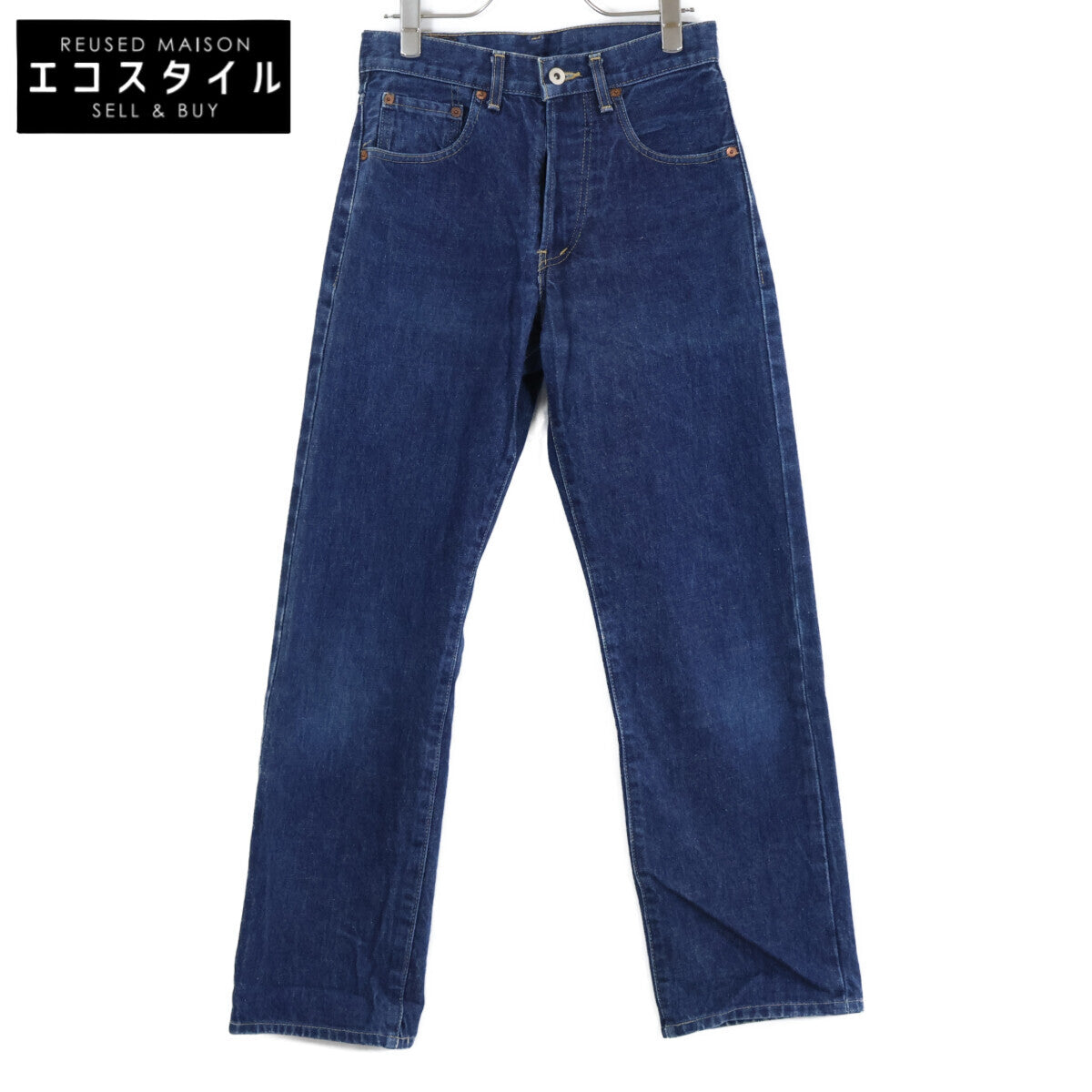 LEVI'S リーバイス L503BXX ビッグE 135周年 紙パッチ 裏ボタン刻印J22 赤耳 ボタンフライ デニムパンツ ボトムス