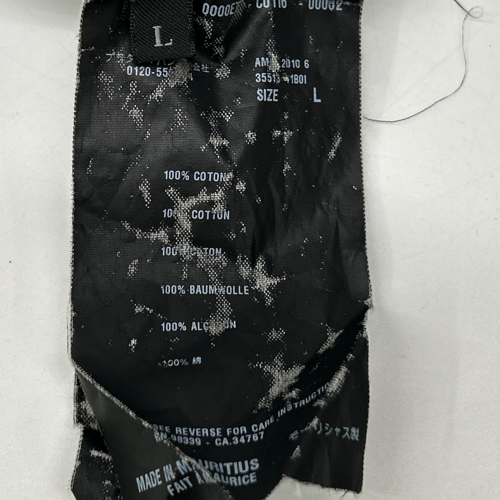 PRADA プラダ マルチカラー コットン ボーダー Tシャツ トップス