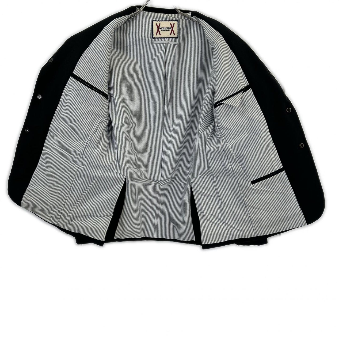 MONCLER GAMME BLEU Cotton Nylon Down Tailored Jacket