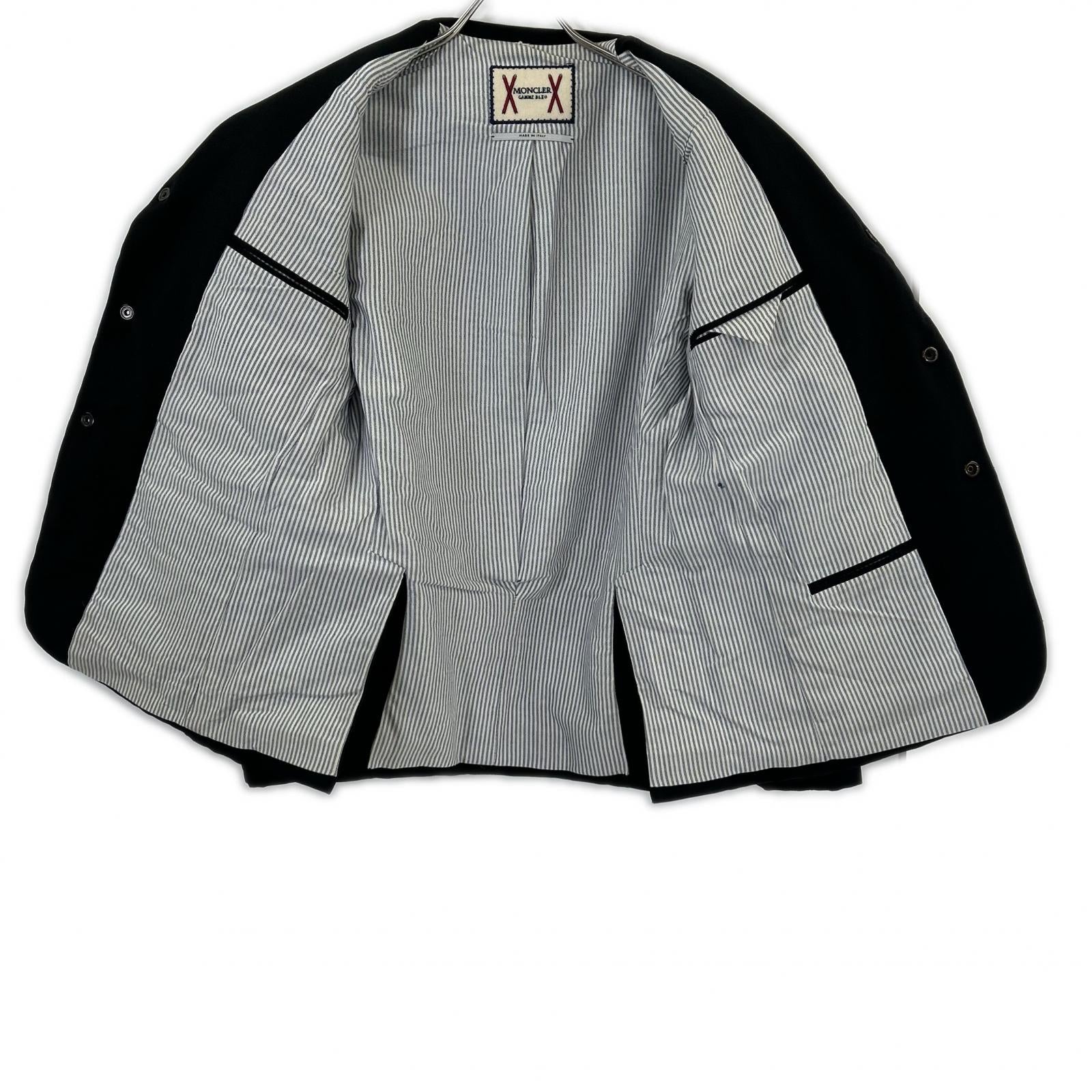 MONCLER GAMME BLEU Cotton Nylon Down Tailored Jacket