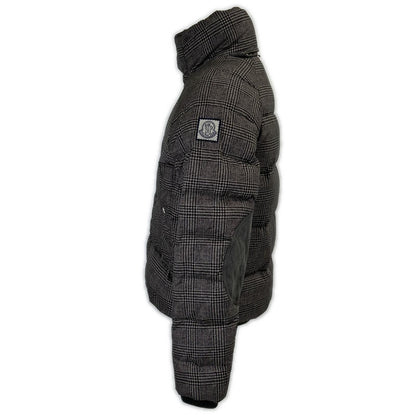 MONCLER 盟可睐 GAMME BLEU 伽姆布鲁 格纹印花羽绒夹克 夹克