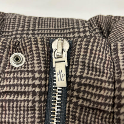 MONCLER 盟可睐 GAMME BLEU 伽姆布鲁 格纹印花羽绒夹克 夹克