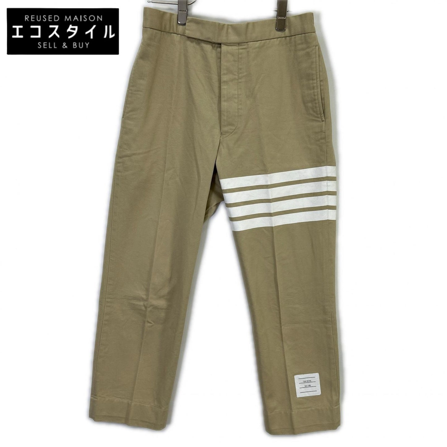 THOM BROWNE トムブラウン 01101F3003 4BAR ストライプ チノ トラウザーズ ボトムス