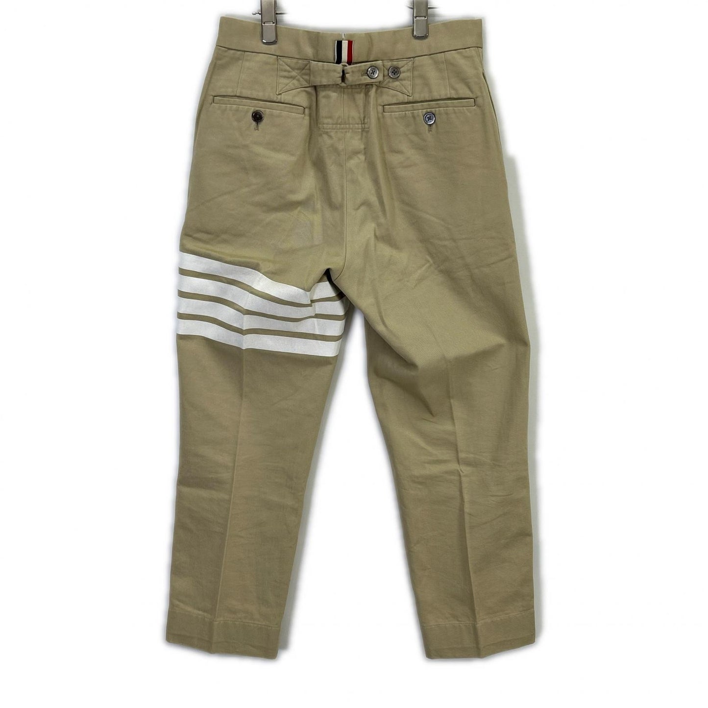 THOM BROWNE トムブラウン 01101F3003 4BAR ストライプ チノ トラウザーズ ボトムス