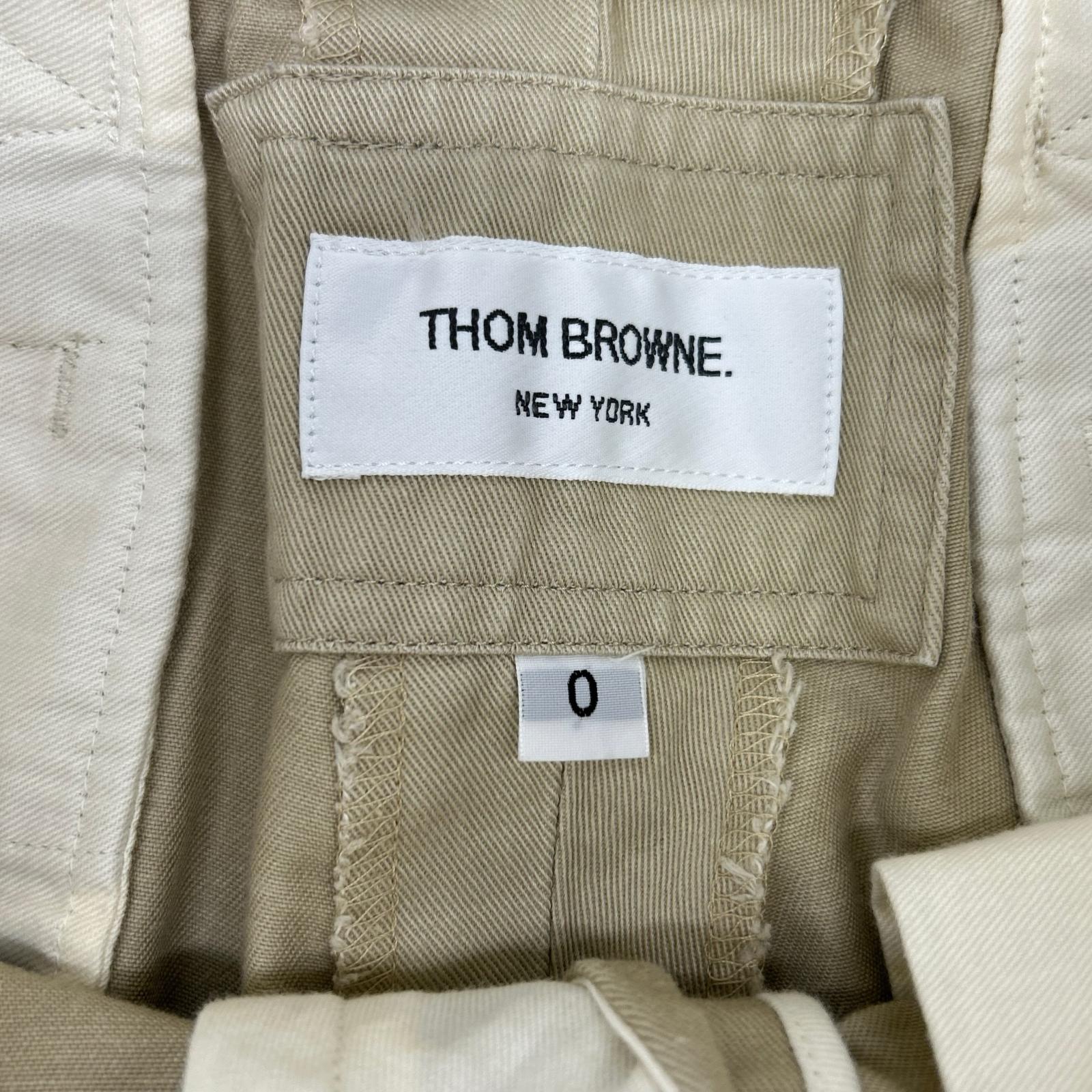 THOM BROWNE トムブラウン 01101F3003 4BAR ストライプ チノ トラウザーズ ボトムス