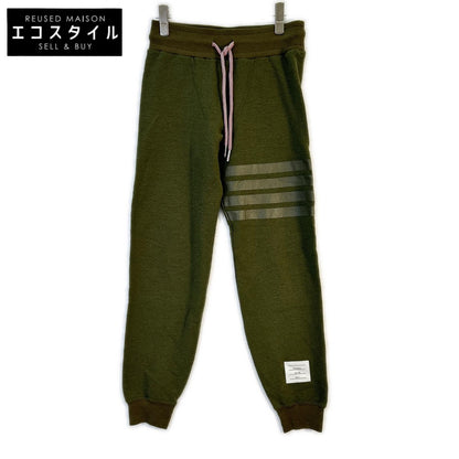 THOM BROWNE トムブラウン MJQ004AK7612 カーキ 4BAR スウェットパンツ ボトムス