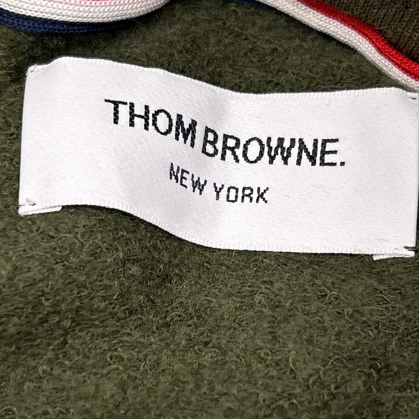 THOM BROWNE トムブラウン MJQ004AK7612 カーキ 4BAR スウェットパンツ ボトムス