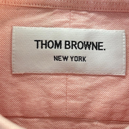 THOM BROWNE トムブラウン ピンク トリコロール BDシャツ トップス
