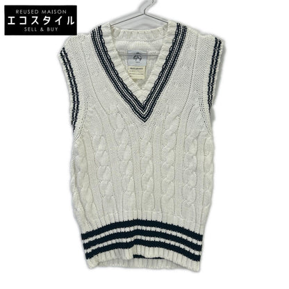 Brooks Brothers ブルックスブラザーズ ホワイト ケーブルニット ニットベスト ベスト