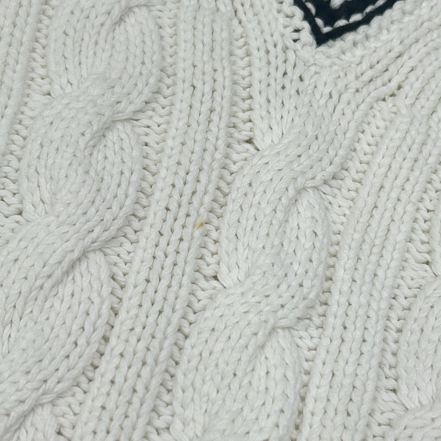Brooks Brothers ブルックスブラザーズ ホワイト ケーブルニット ニットベスト ベスト