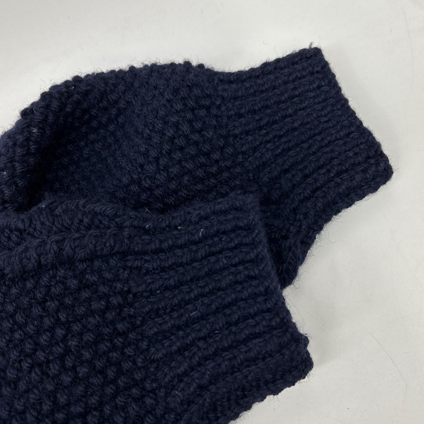 INVERALLAN Inberallan 90's Tag Navy 3A Lumber Cardigan Top