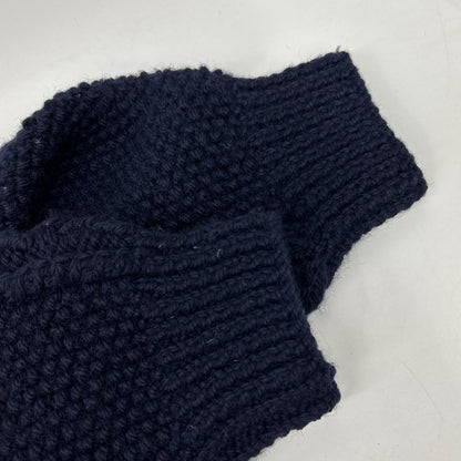 INVERALLAN Inberallan 90's Tag Navy 3A Lumber Cardigan Top