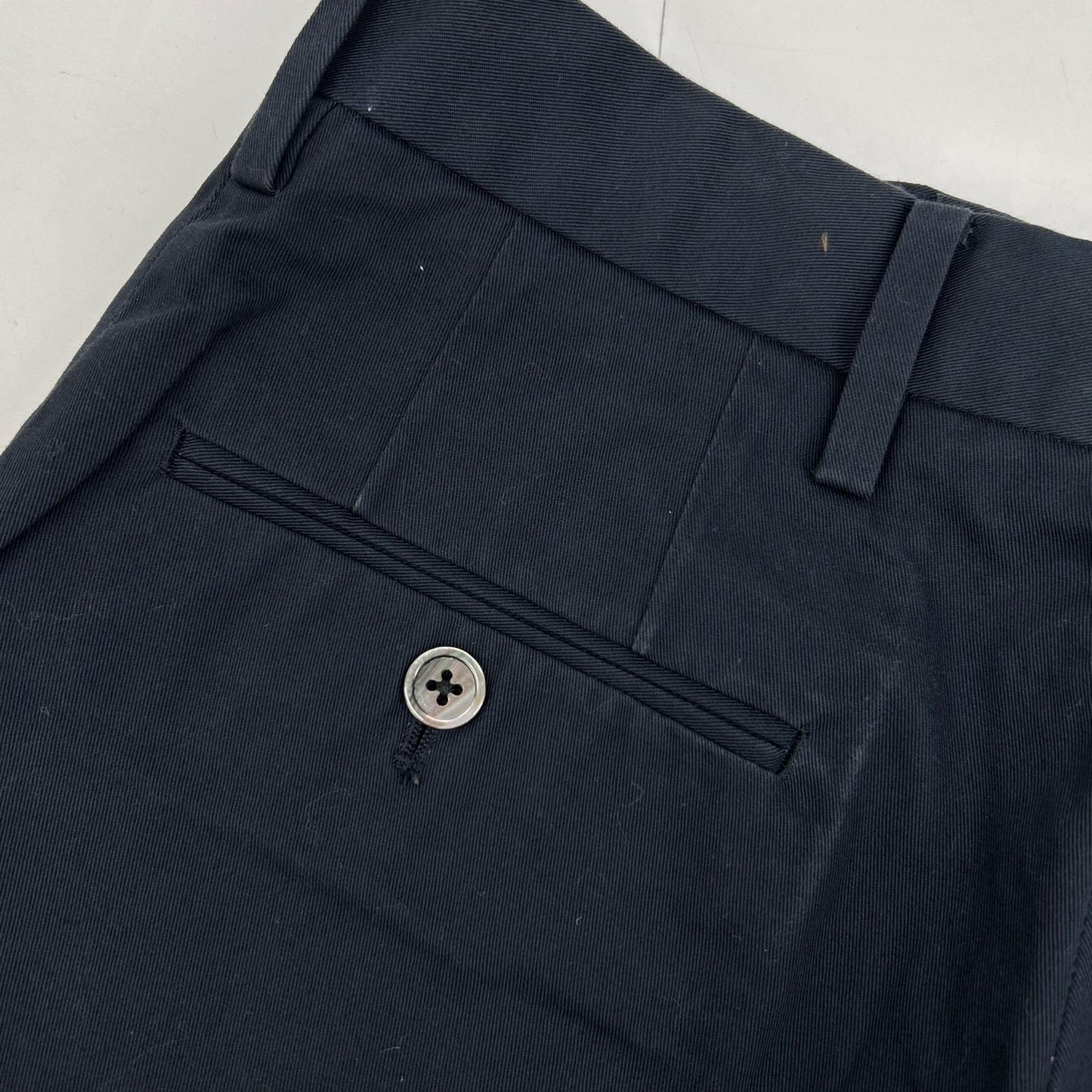 THOM BROWNE トムブラウン MTU165AW7022 ネイビー チノ ハーフパンツ ボトムス