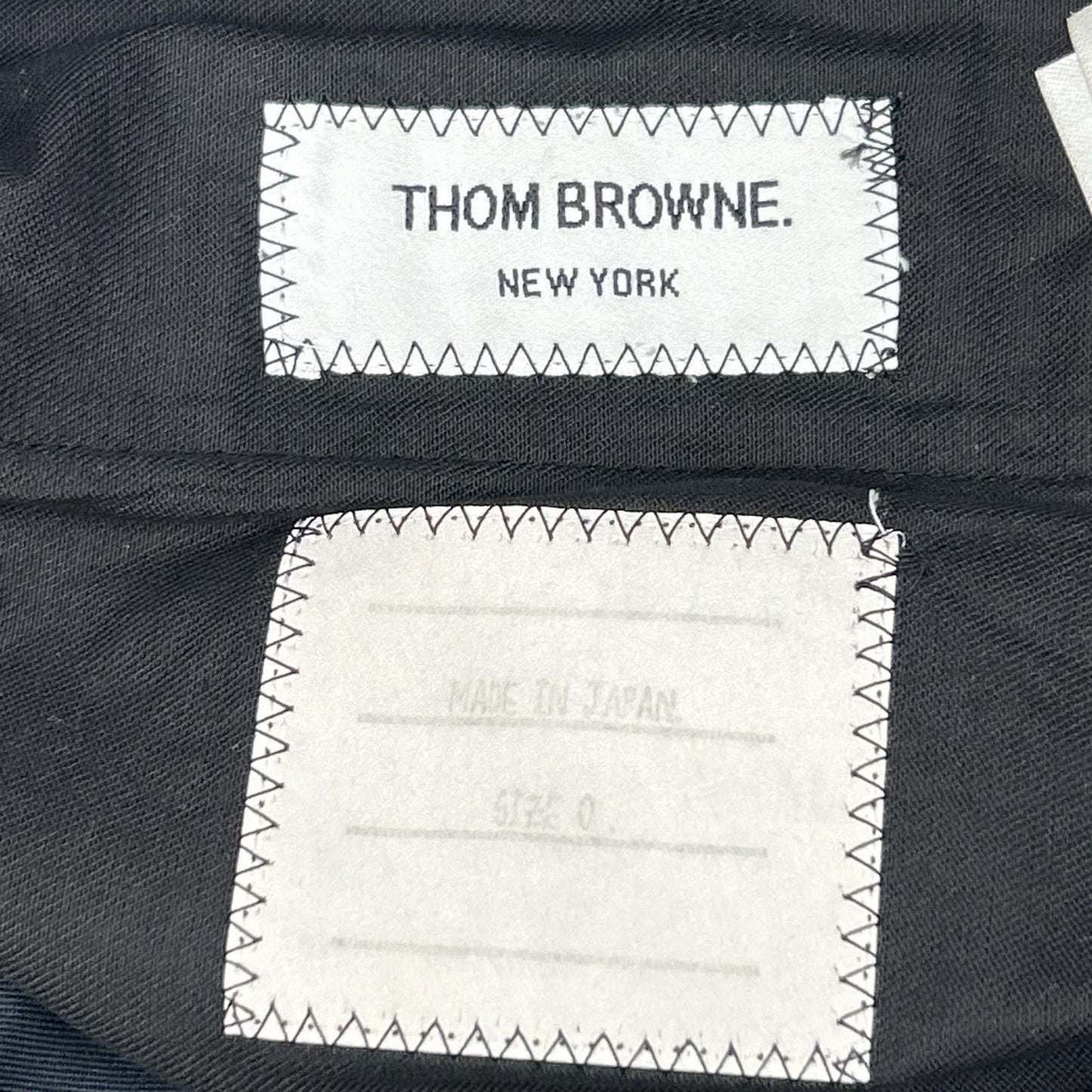 THOM BROWNE トムブラウン MTU165AW7022 ネイビー チノ ハーフパンツ ボトムス