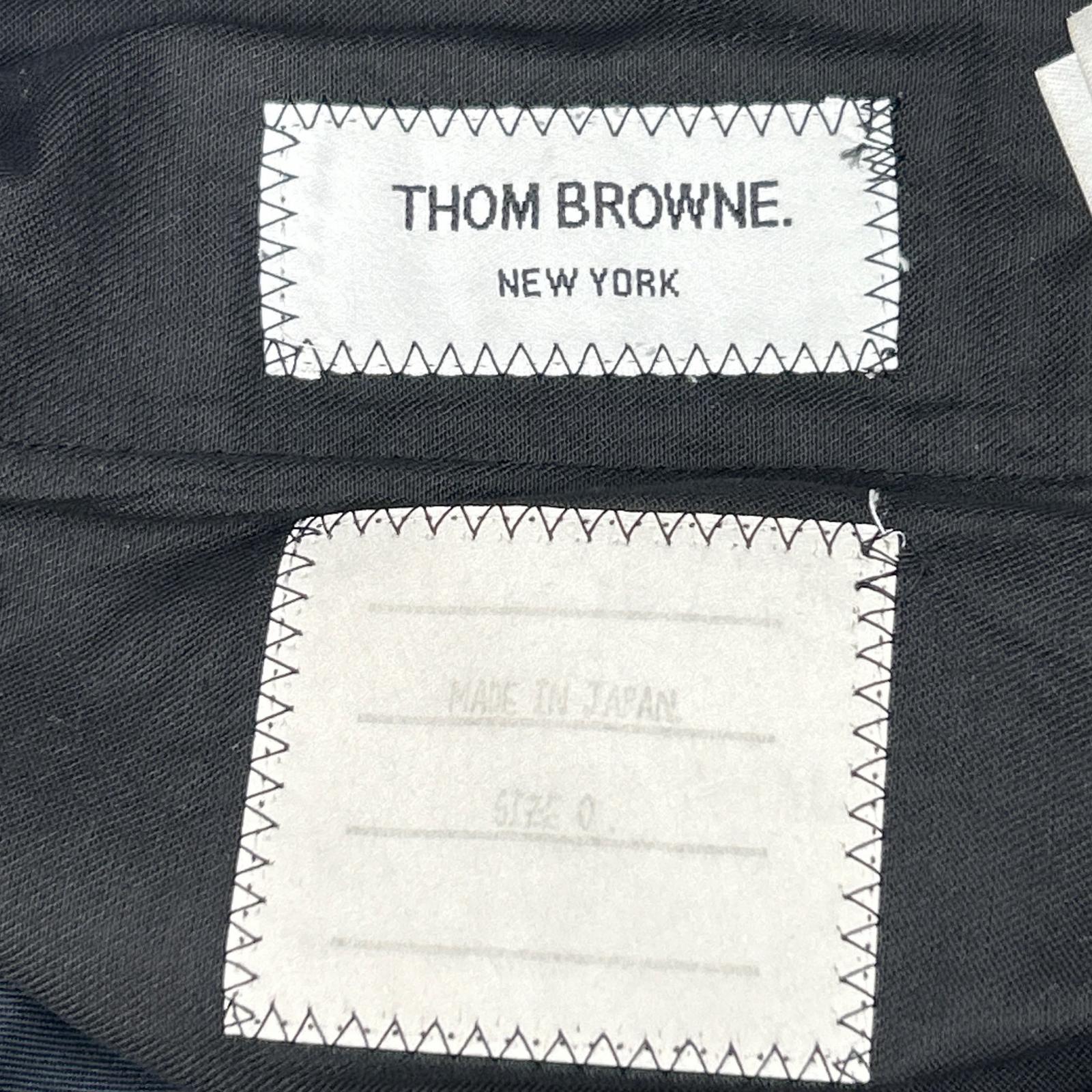 THOM BROWNE トムブラウン MTU165AW7022 ネイビー チノ ハーフパンツ ボトムス