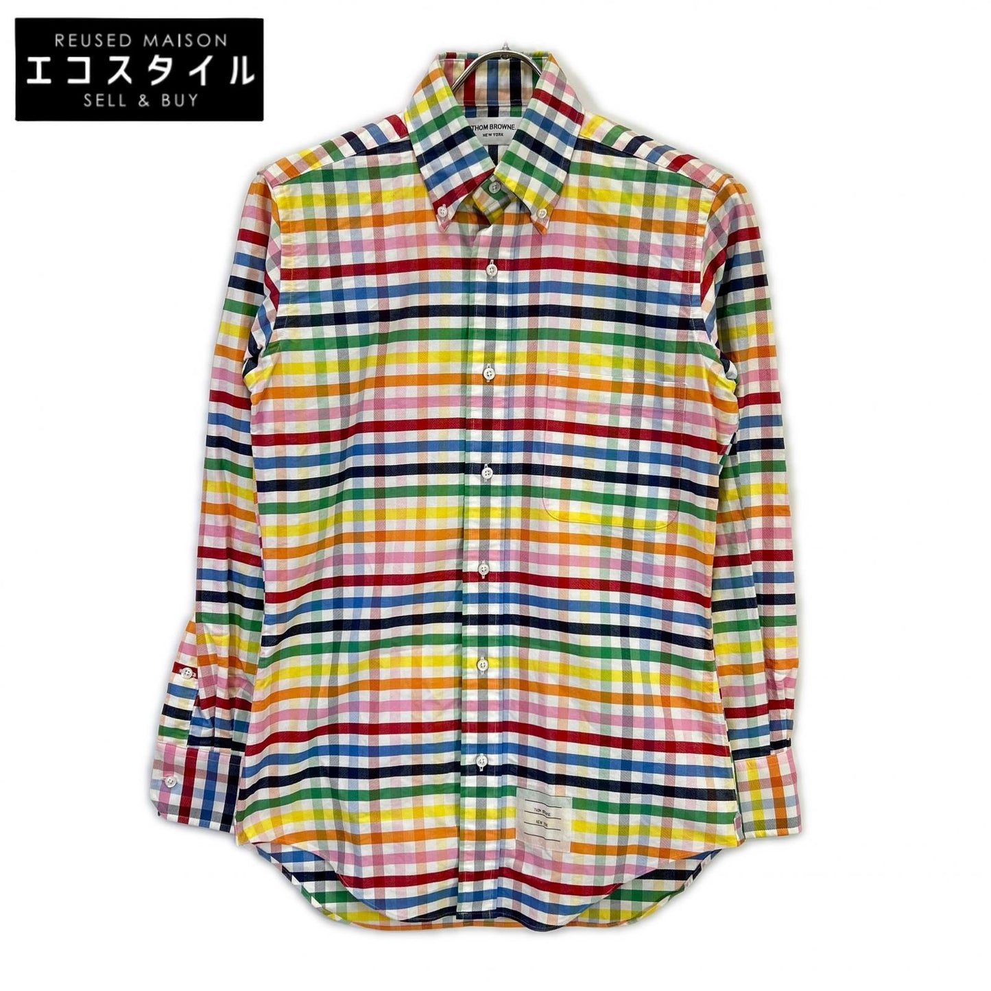 THOM BROWNE トムブラウン マルチカラー BDシャツ トップス