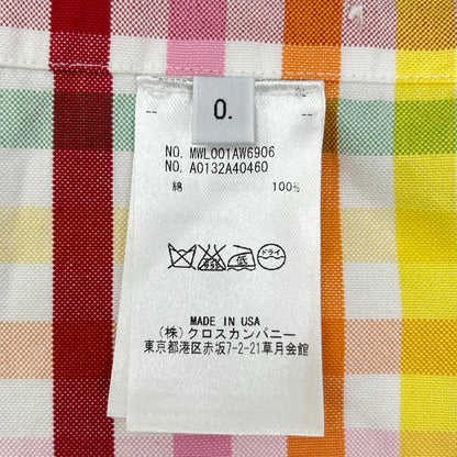 THOM BROWNE トムブラウン マルチカラー BDシャツ トップス