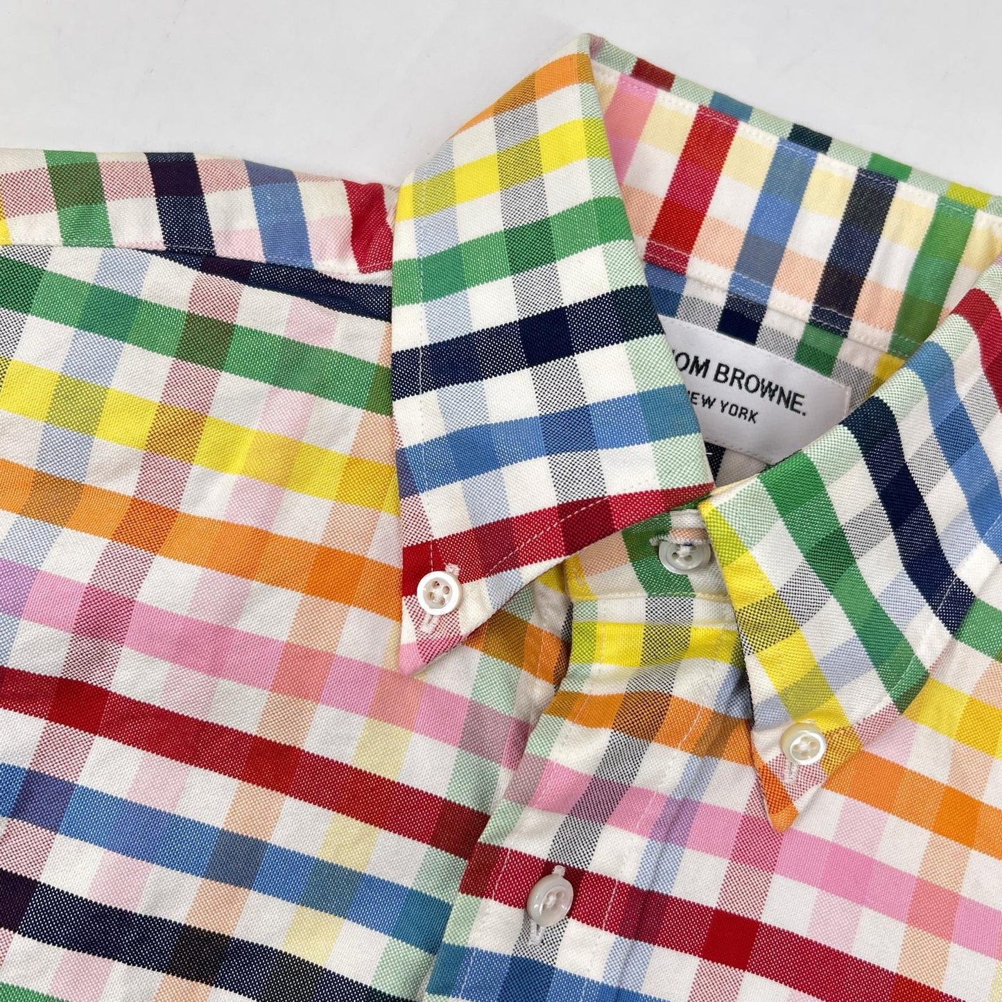 THOM BROWNE トムブラウン マルチカラー BDシャツ トップス