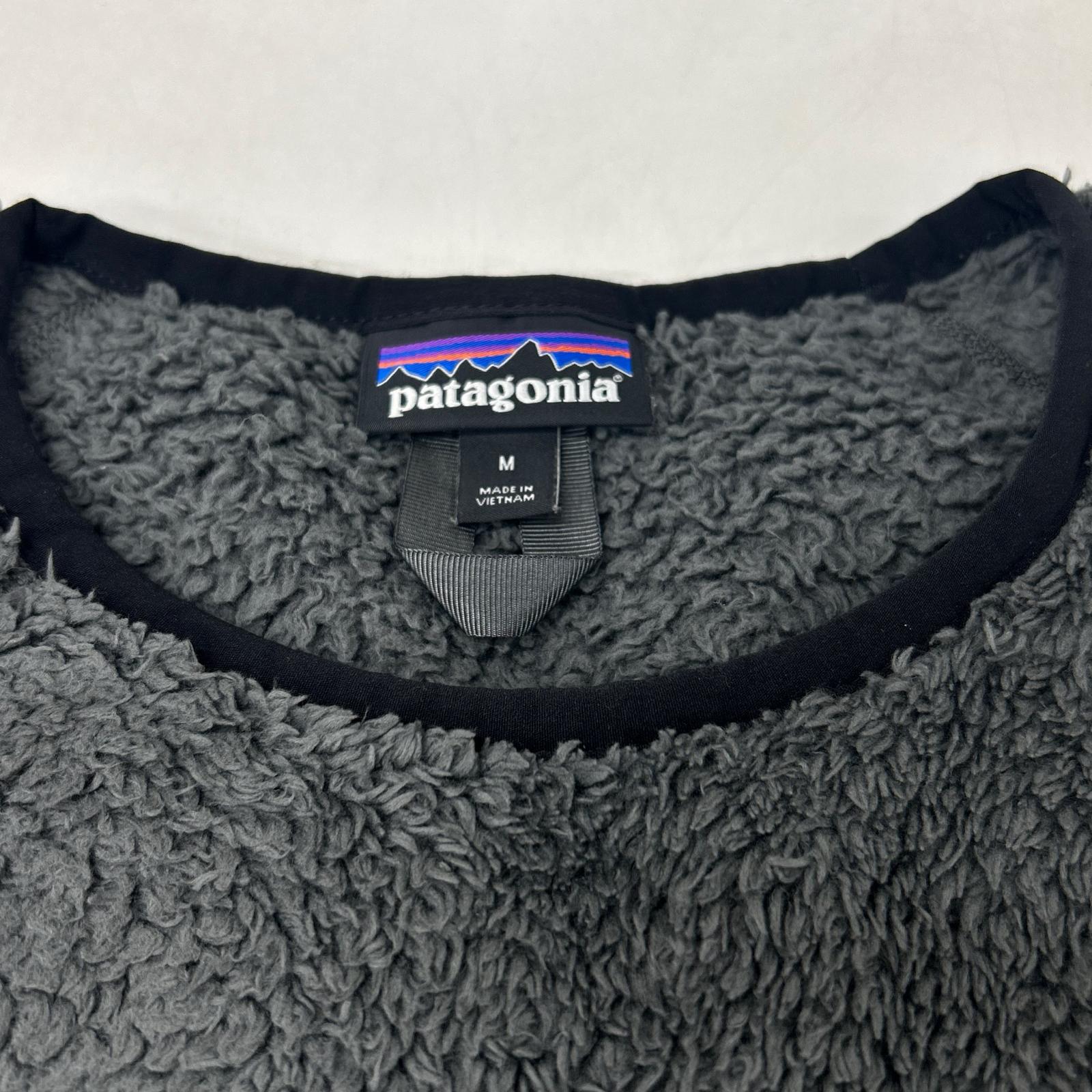 Patagonia パタゴニア 25895FA19 グレー ロスガトスクルー フリース トップス