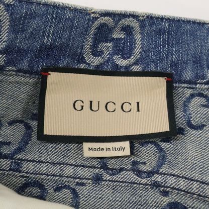 GUCCI グッチ 【国内正規】623953 GGジャガード ジップフライ デニムパンツ ボトムス