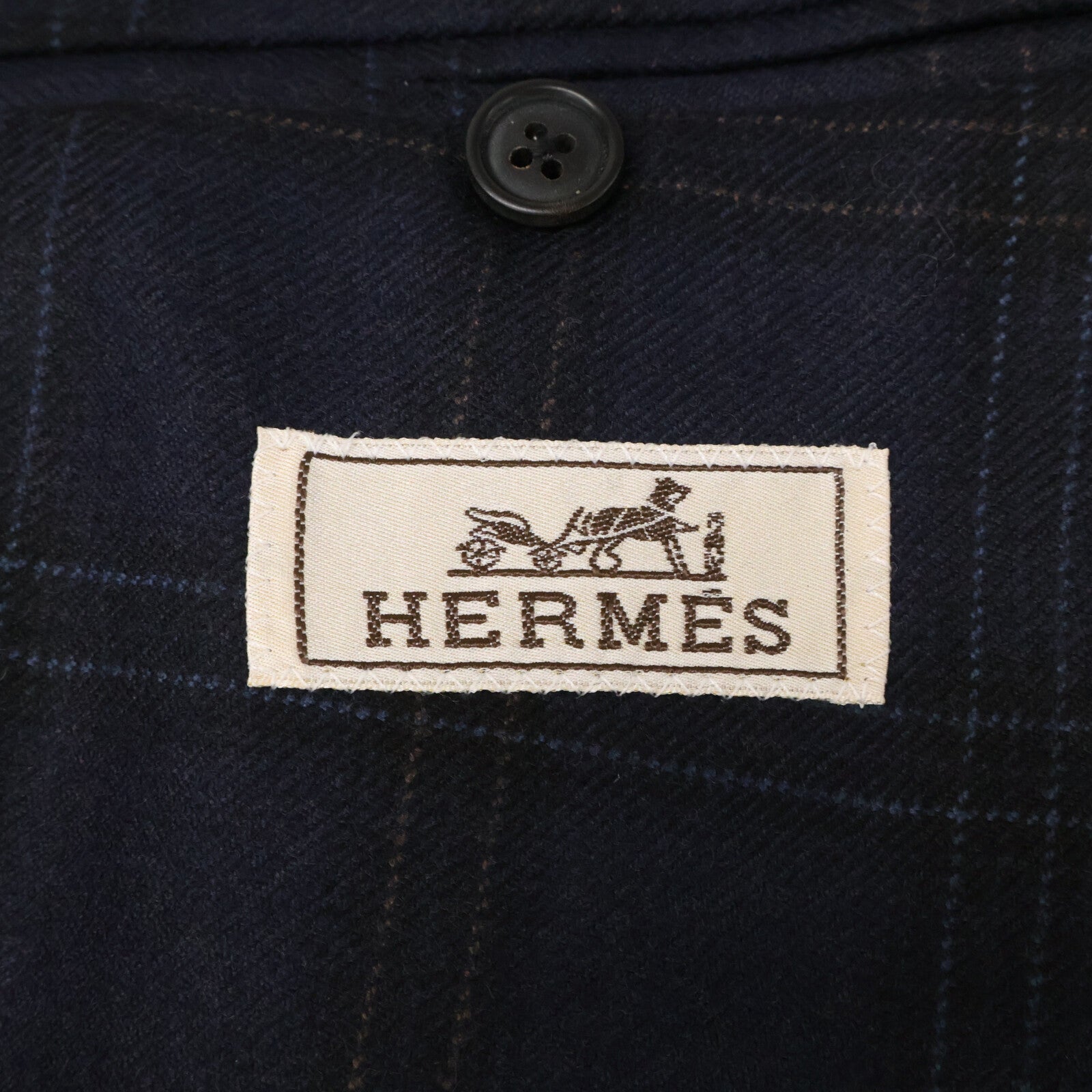 HERMES エルメス 【美品/国内正規】G19801 ウールｘカシミヤ 2Bテーラードジャケット ジャケット