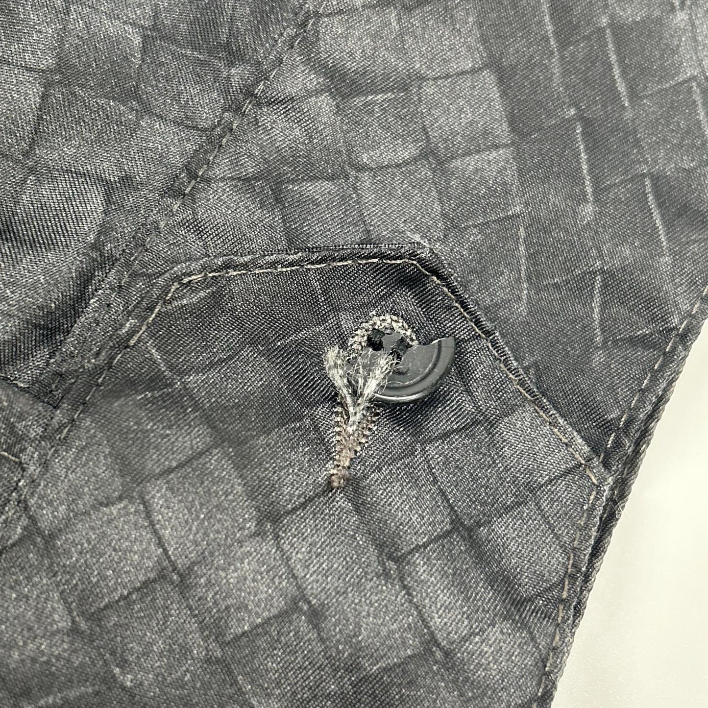 BOTTEGA VENETA 宝缇嘉 黑色Intreprint尼龙拉链大衣 大衣