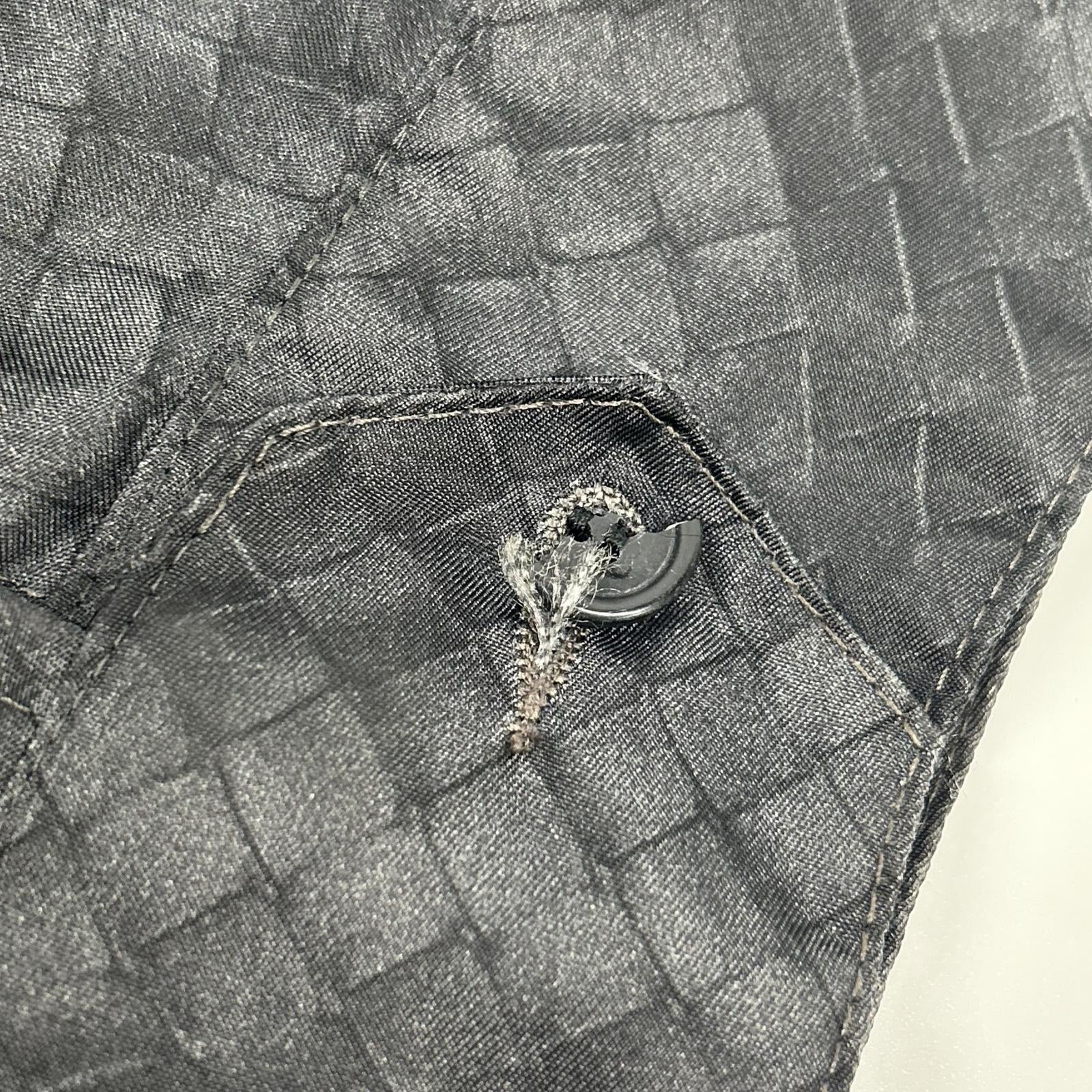 BOTTEGA VENETA 宝缇嘉 黑色Intreprint尼龙拉链大衣 大衣