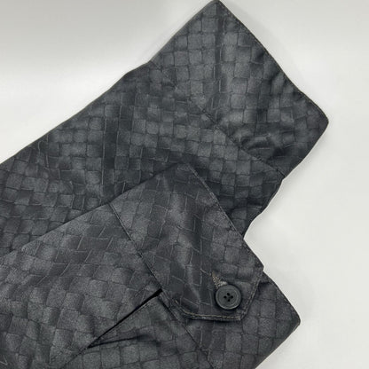 BOTTEGA VENETA 宝缇嘉 黑色Intreprint尼龙拉链大衣 大衣
