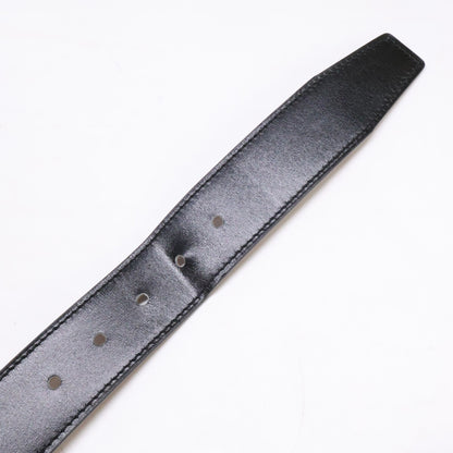 HERMES エルメス ケープコッド 32 SV金具 A刻 ボックスカーフ/ヴォー・トーゴ リバーシブル ベルト