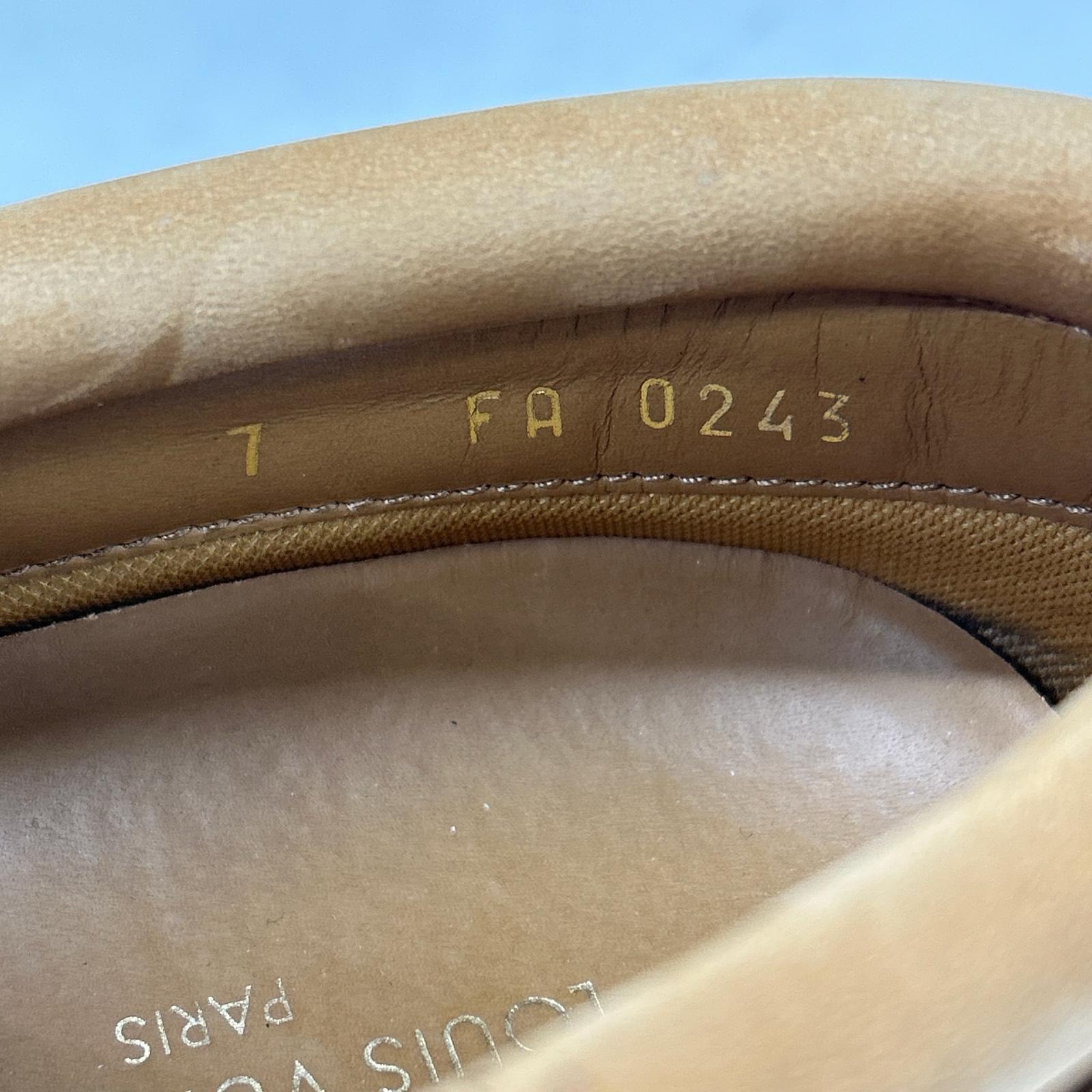 LOUIS VUITTON ルイヴィトン 【美品/23年製】LVレンジャーライン モノグラム ボートシューズ シューズ