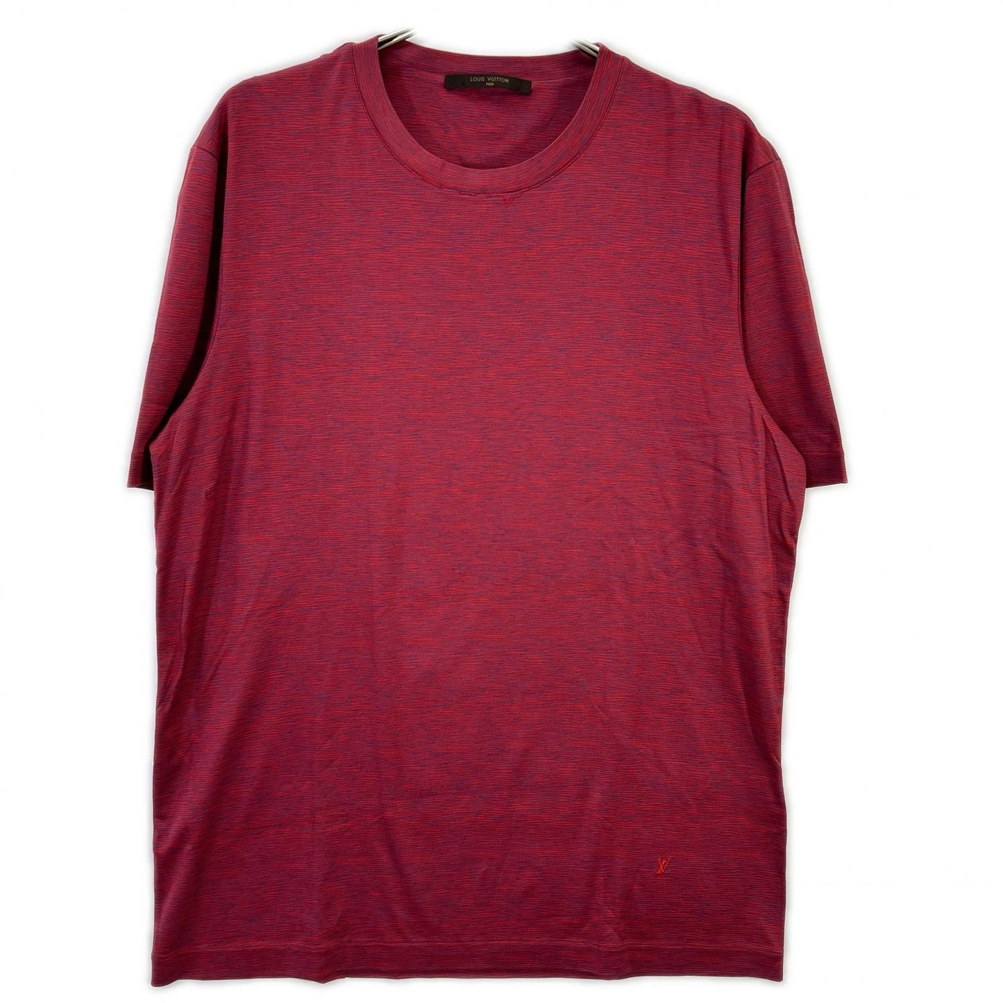 LOUIS VUITTON ルイヴィトン 16SS レッド エピ柄 コットン Tシャツ トップス