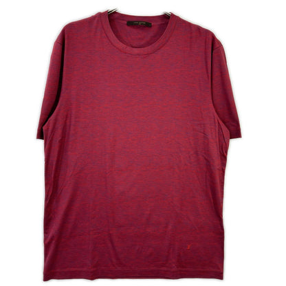 LOUIS VUITTON ルイヴィトン 16SS レッド エピ柄 コットン Tシャツ トップス