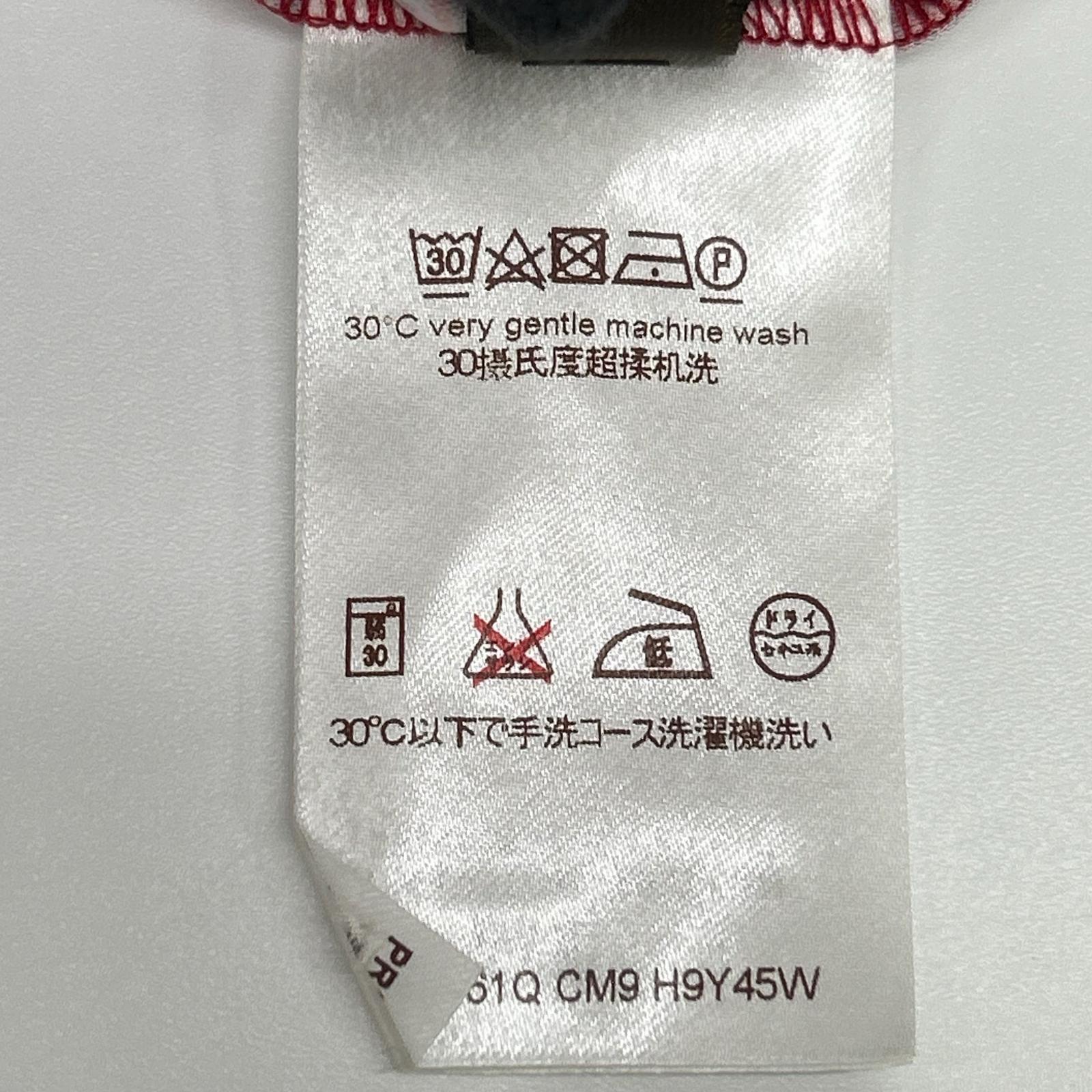 LOUIS VUITTON ルイヴィトン 16SS レッド エピ柄 コットン Tシャツ トップス