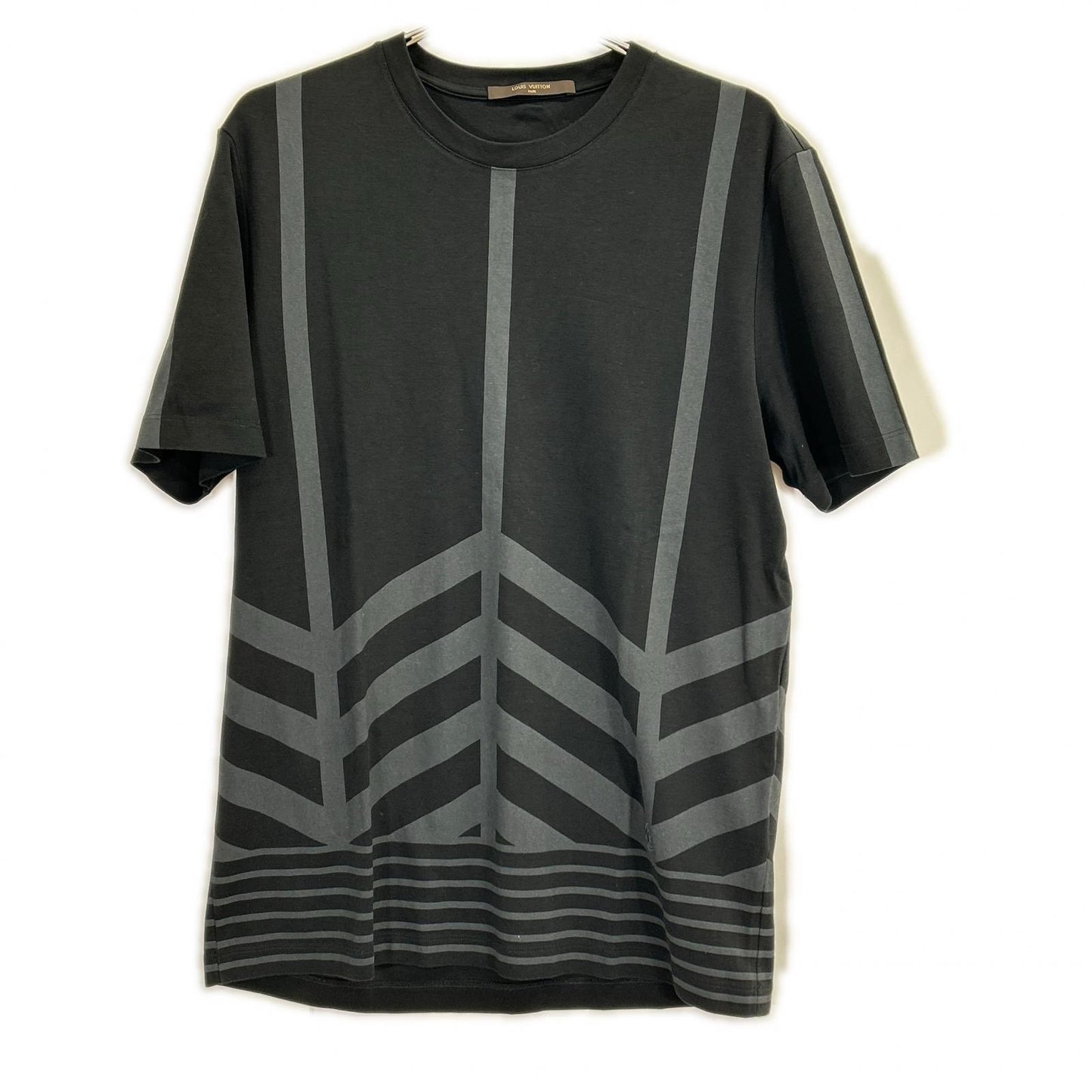 LOUIS VUITTON ルイヴィトン 16SS HAY23W ブラック コットン Tシャツ トップス