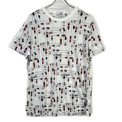 HERMES エルメス パドル柄 カットソー Tシャツ トップス