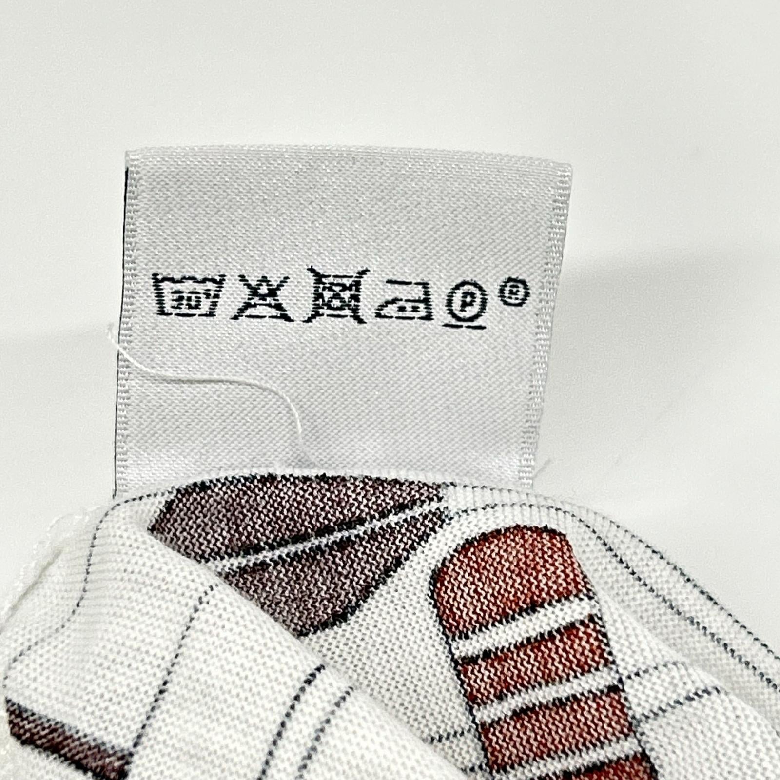 HERMES エルメス パドル柄 カットソー Tシャツ トップス