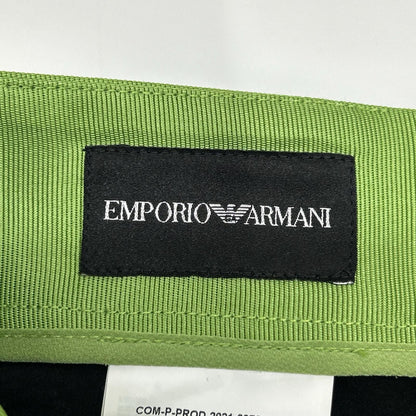 EMPORIOARMANI エンポリオアルマーニ ブラック×グリーン 花柄 レーススカート スカート