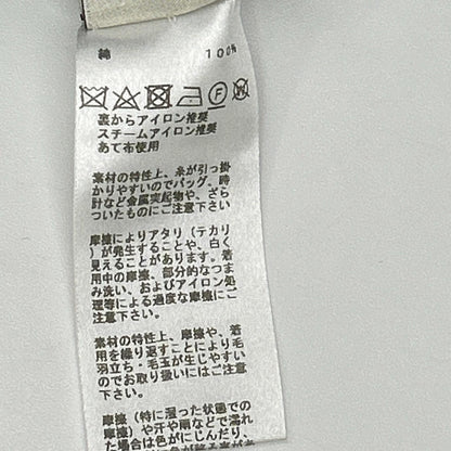 HERMES エルメス ブラック 鹿の子 H刺繍 Tシャツ トップス