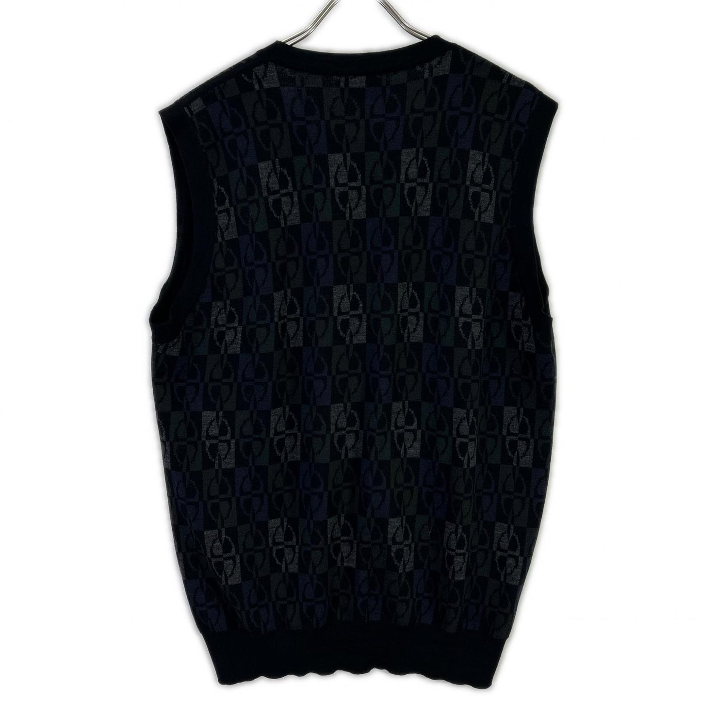 HERMES Hermès Black Chaine d'Ancre knit vest Vest
