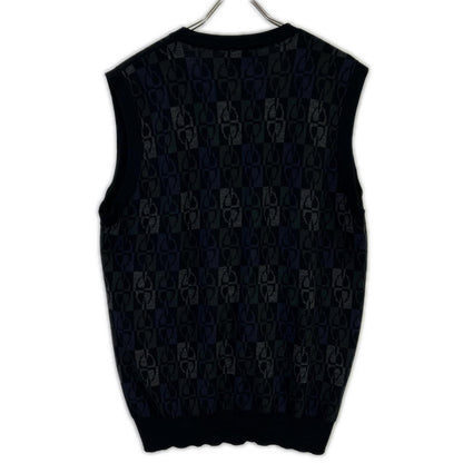 HERMES Hermès Black Chaine d'Ancre knit vest Vest