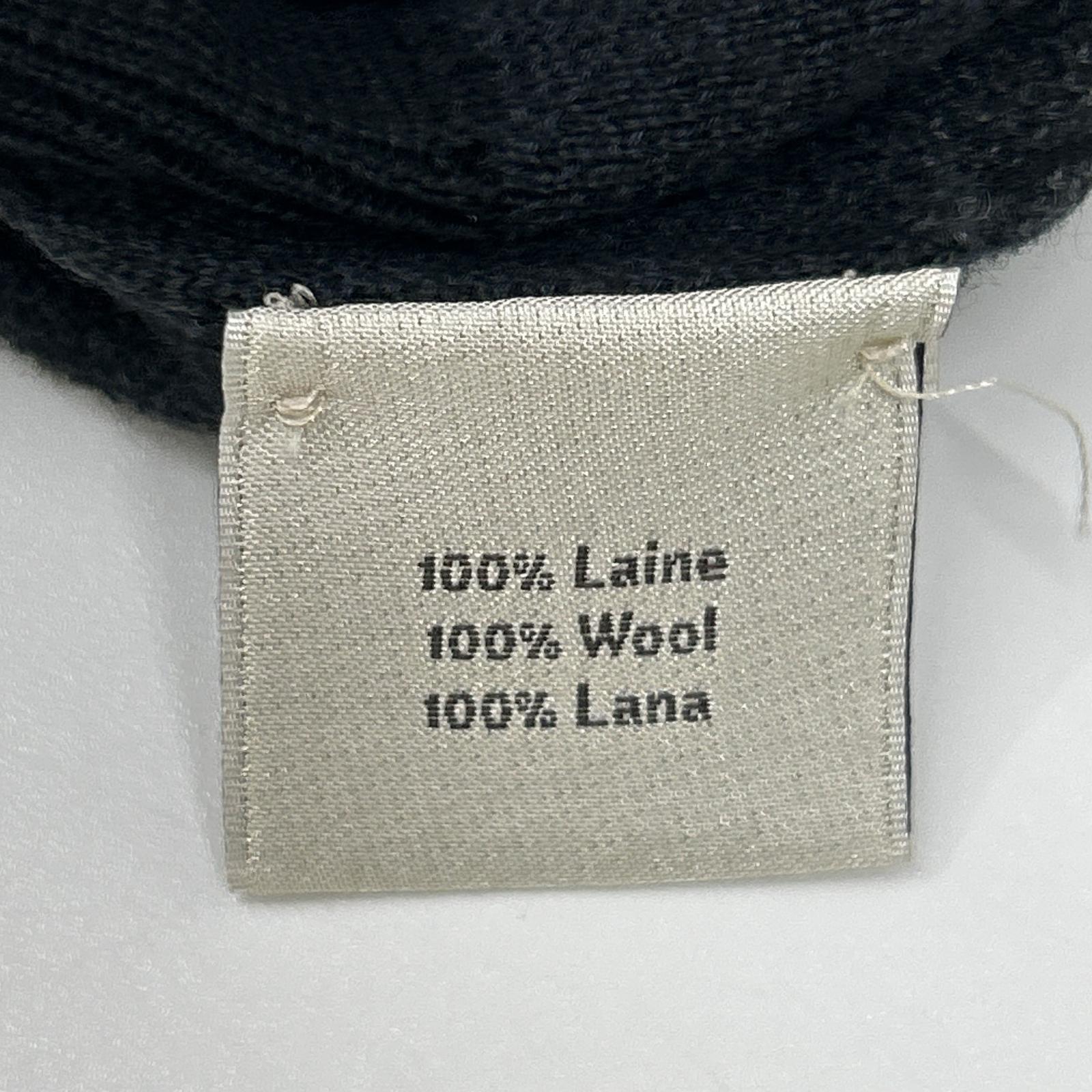 HERMES Hermès Black Chaine d'Ancre knit vest Vest