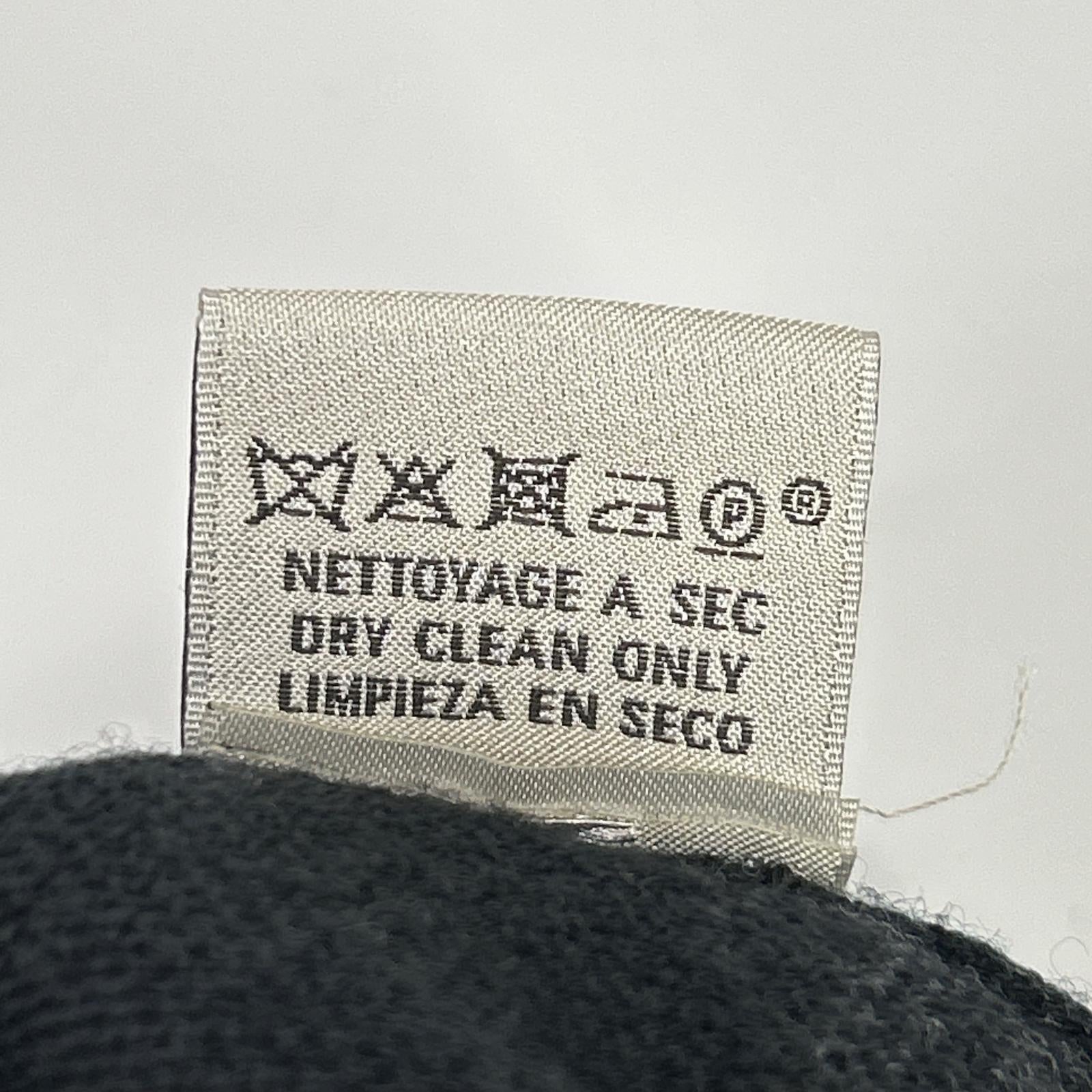 HERMES Hermès Black Chaine d'Ancre knit vest Vest