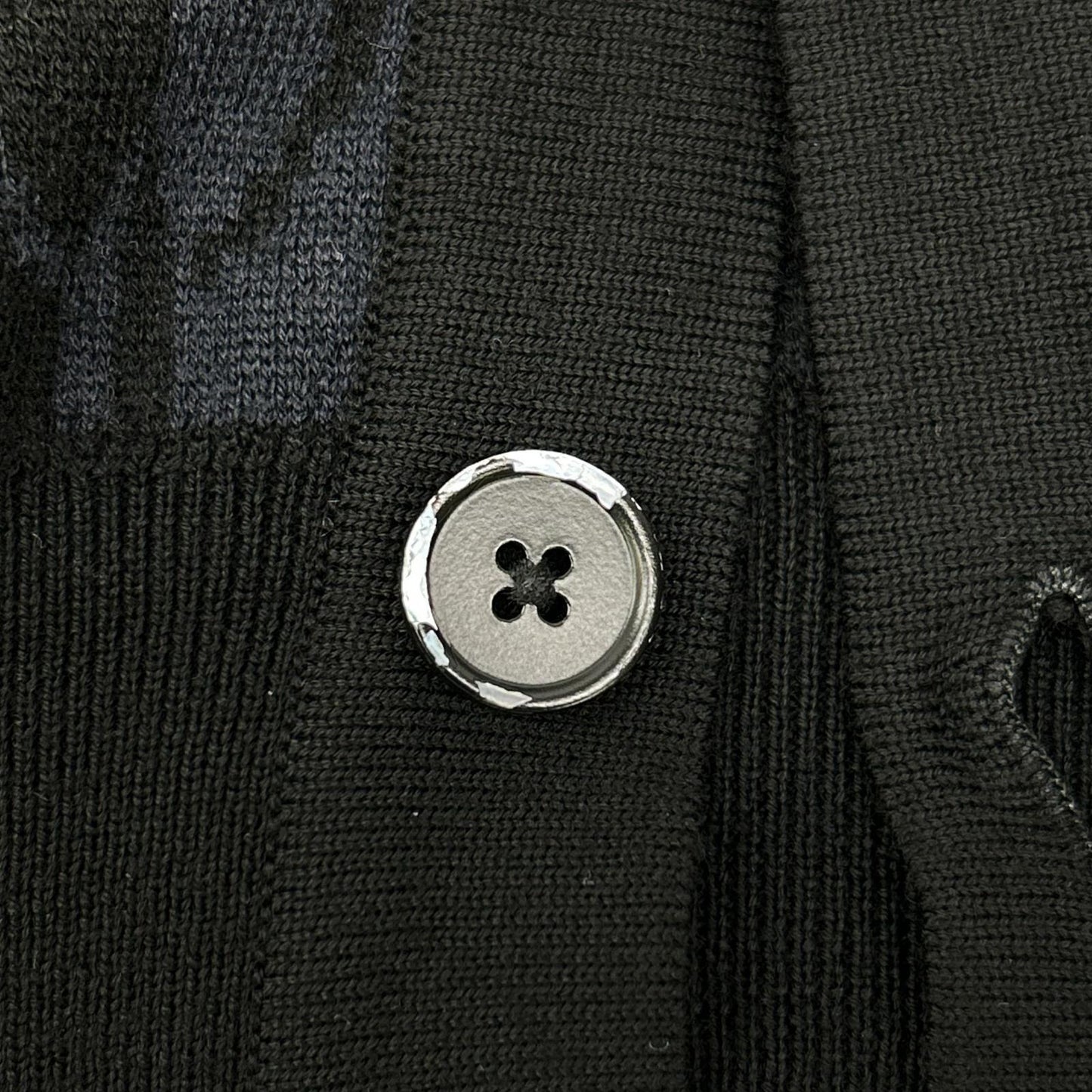 HERMES Hermès Black Chaine d'Ancre knit vest Vest