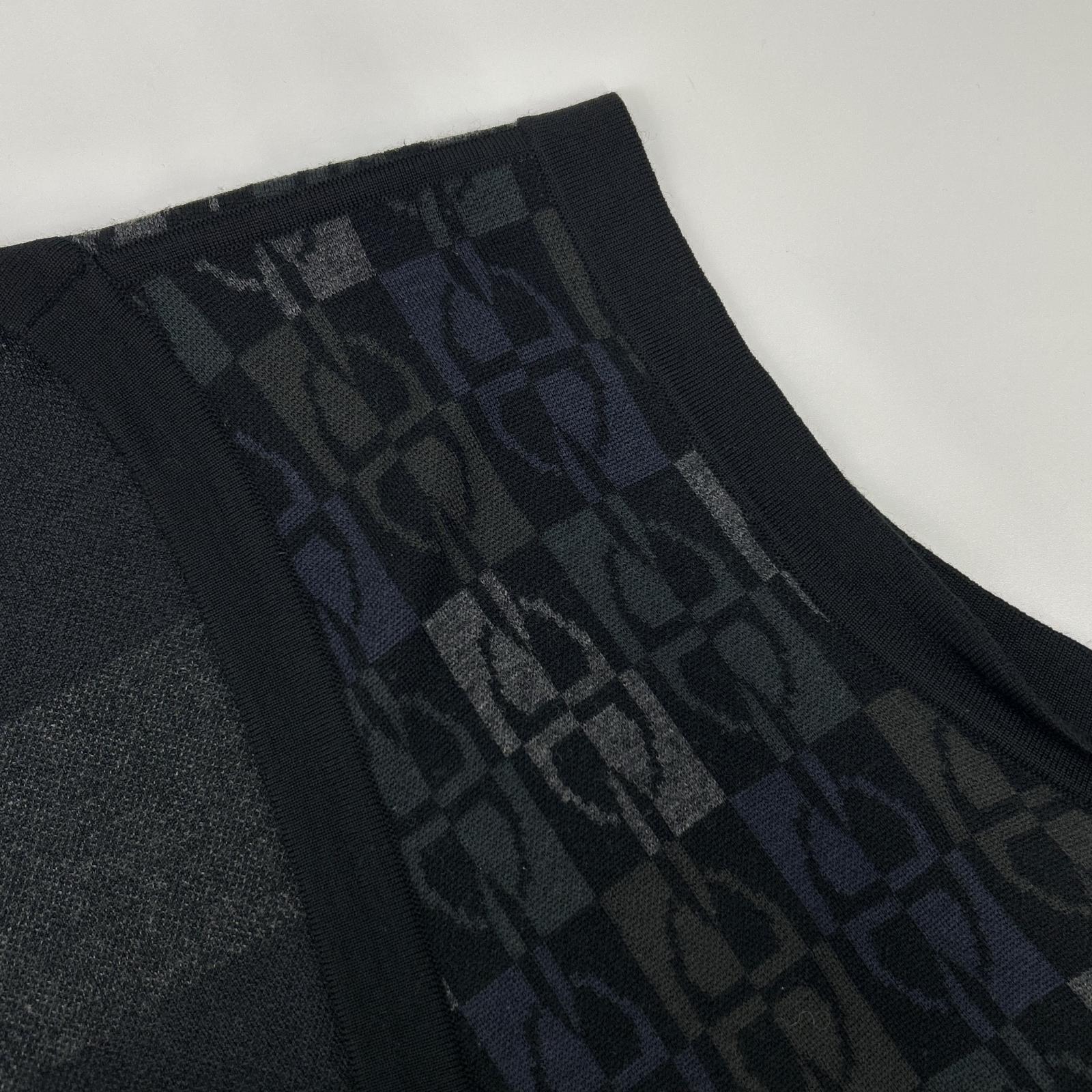 HERMES Hermès Black Chaine d'Ancre knit vest Vest