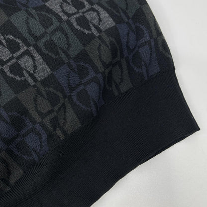HERMES Hermès Black Chaine d'Ancre knit vest Vest