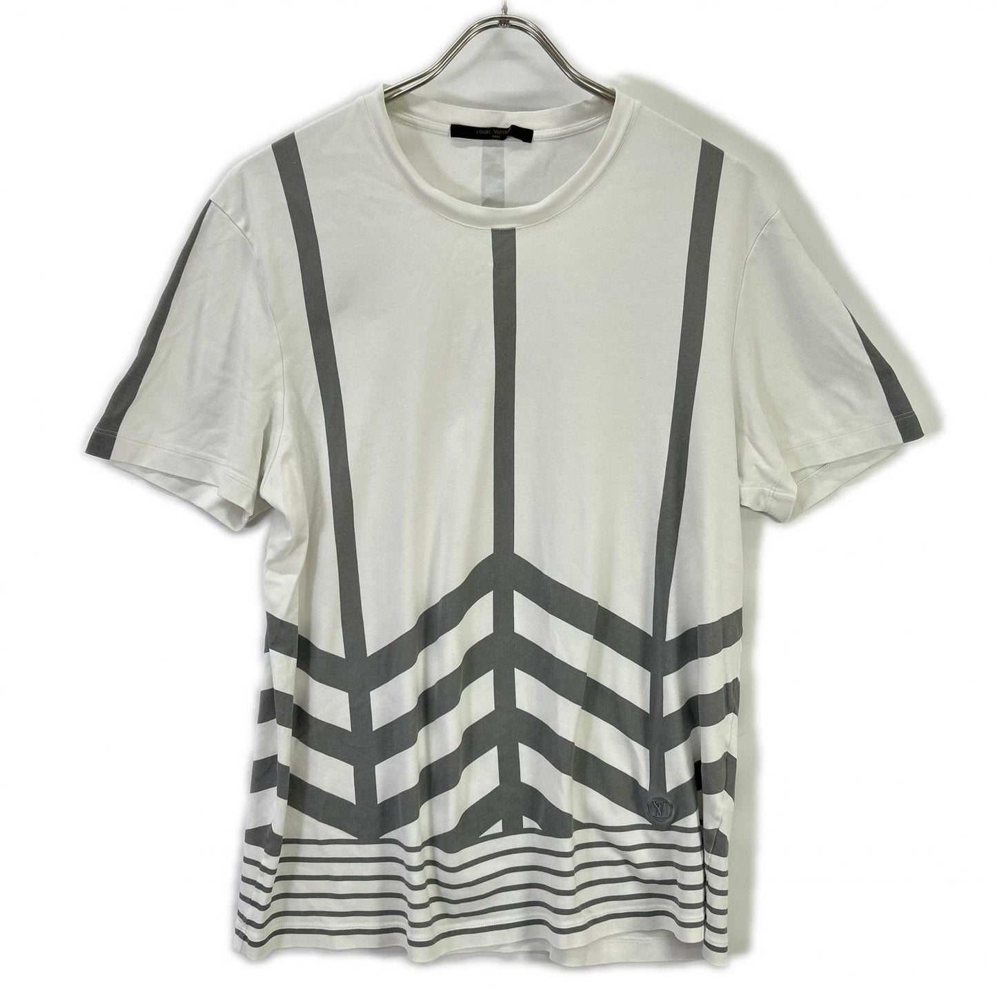 LOUIS VUITTON ルイヴィトン 16年SS RM162M CMS HAY23W ホワイト クルーネックTシャツ トップス