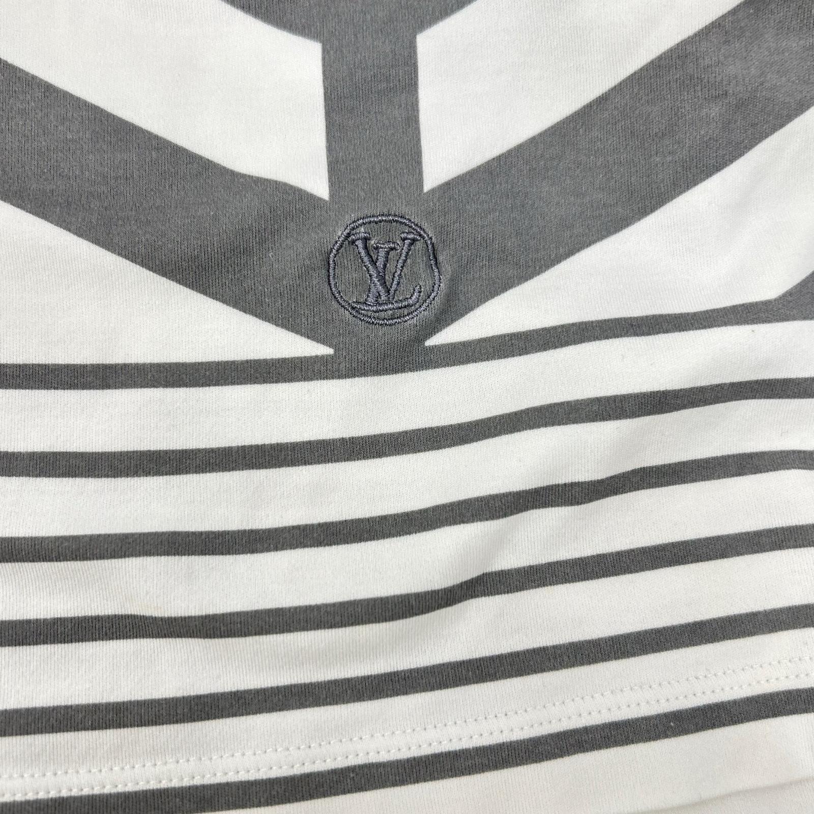 LOUIS VUITTON ルイヴィトン 16年SS RM162M CMS HAY23W ホワイト クルーネックTシャツ トップス