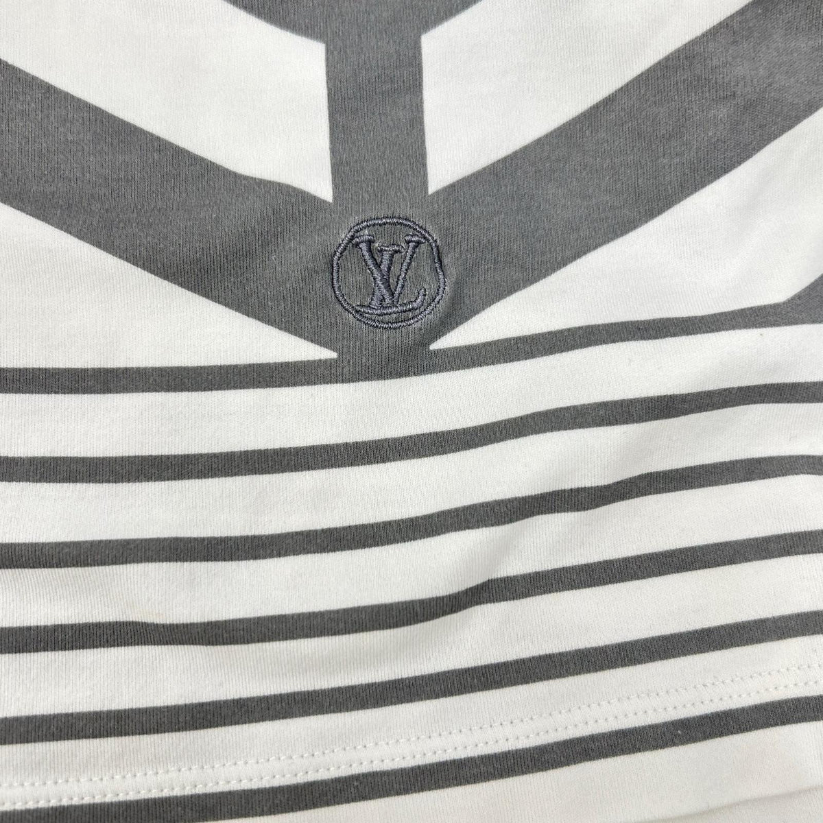 【SALE】 LOUIS VUITTON ルイヴィトン 16年SS RM162M CMS HAY23W ホワイト クルーネックTシャツ トップス
