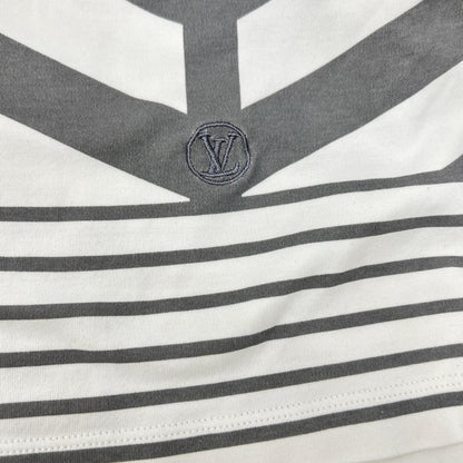 【SALE】 LOUIS VUITTON ルイヴィトン 16年SS RM162M CMS HAY23W ホワイト クルーネックTシャツ トップス